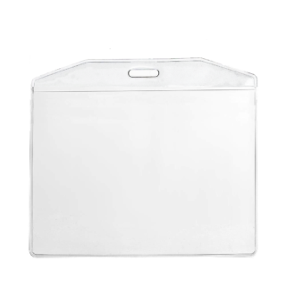 Plastficka/korthållare Transparent 113x92 Liggande