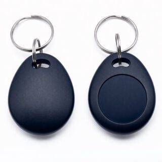 Mifare 1k Classic Droppen Svart – Nyckelbricka (Mifare 13,56 MHz)