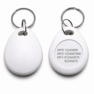 Mifare1k Tagg Classic® Larm Passersystem Vit - Droppen