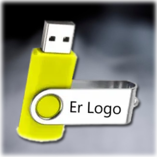 USB minnen med logo & Minneskort