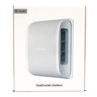 Ajax DualCurtain Outdoor Ridådetektor Utomhus Vit