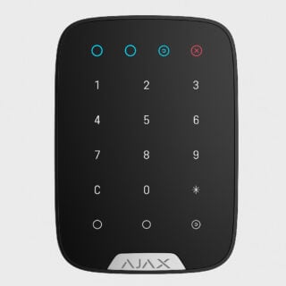 Ajax KeyPad Manöverpanel Svart