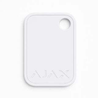 Ajax Tag (Vit) - Bricka till KeyPad Plus och Touchscreen