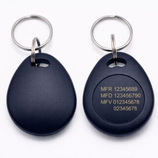 Mifare1k Tagg Classic® Larm Passersystem Svart - Droppen