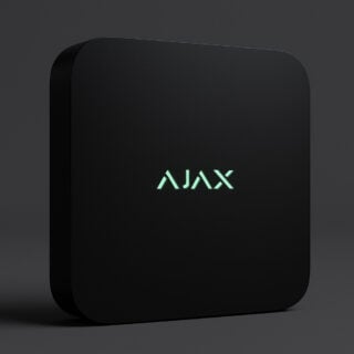 Ajax NVR 16 kanaler Svart – Videolagring