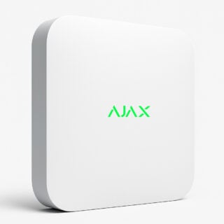 Ajax NVR 16 kanaler Vit – Videolagring