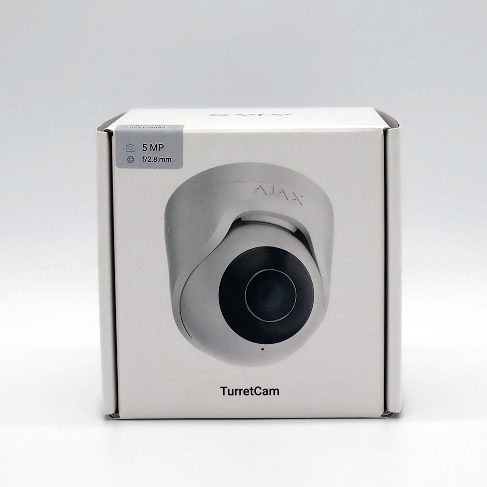 Ajax TurretCam 5MP - 2.8mm Lins, Vit - Bild 2