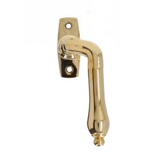 Spanjoletthandtag Handtag 2683 Höger 8X43 Olackad Polerad Mässing - SIBES