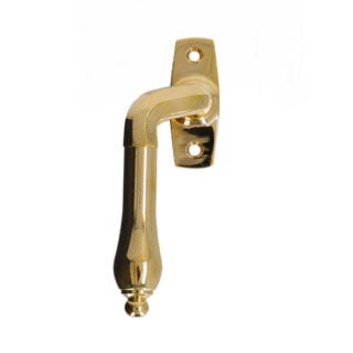 Spanjoletthandtag Handtag 2683 Vänster 8X43 Olackad Polerad Mässing - SIBES