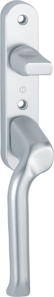 Spanjoletthandtag Handtag London 013VK/350KL Vänster Vred 8X67 F1 Silver - HOPPE