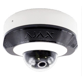 Ajax DomeCam Mini 8MP - 2.8mm Lins Vit