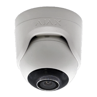 Ajax TurretCam 8MP – 2.8mm Lins, Vit