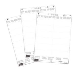 Etiketter till etiketthållare 100 x 38 mm