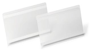 Plastficka självhäftande HARD COVER  A5L