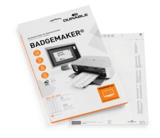 BADGEMAKER® etiketter till namnskylt 30x65