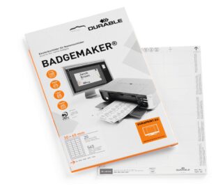 BADGEMAKER® etiketter till namnskylt 30x60