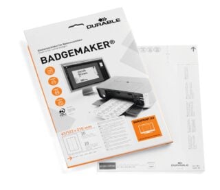 BADGEMAKER® etiketter till bordsskylt 61x210