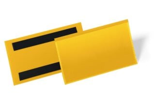 Etiketthållare 150x67 mm magnetisk