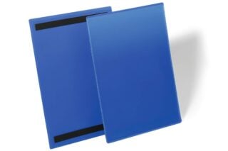 Plastficka A4S magnetisk