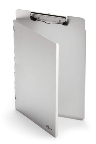 Skrivplatta aluminium med omslag  A4