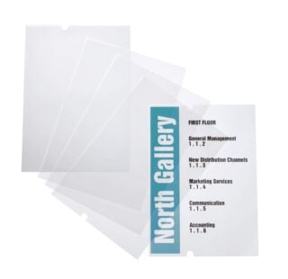 CRYSTAL SIGN 297x420 (A3 golvskylt) refill