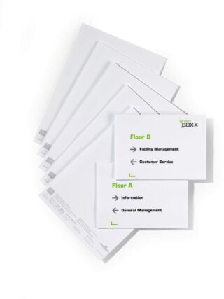 Etiketter INFO SIGN 210x148,5 (A5) refill