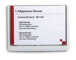 Dörrskylt CLICK SIGN 210x148,5  (A5)