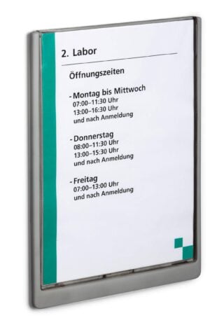 Dörrskylt CLICK SIGN 210x297 (A4 stående)