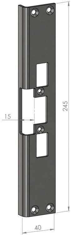Safetron Monteringsstolpe SA30-15