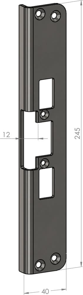 Safetron Monteringsstolpe SA30T-12