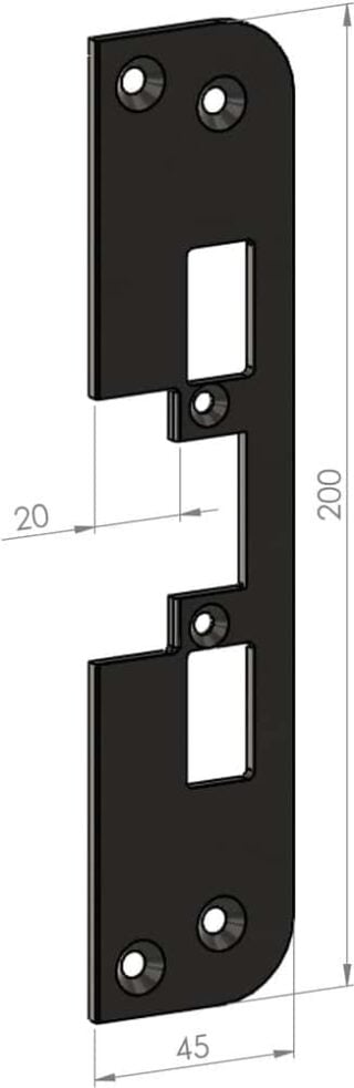 Safetron Monteringsstolpe SA87-20