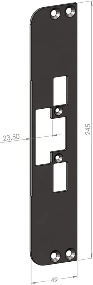 Safetron Monteringsstolpe SA46
