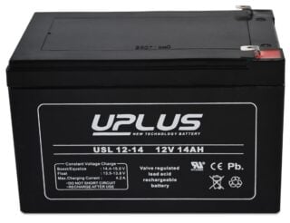 Batteri 12V 14Ah UPLUS 10-12 År Pro Version