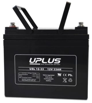 Batteri 12V 33Ah UPLUS 10-12 År Pro Version