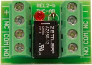 Reläkort Rel-2 12/24V 2-Pol