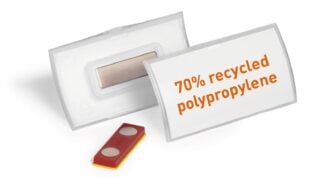 Namnskylt CLICK FOLD 40x75 med magnet fix (place&hold)
