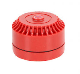Sirén/Blixt Multiton Röd EN54, Utom/inomhus BS-AH03127-S_LOW