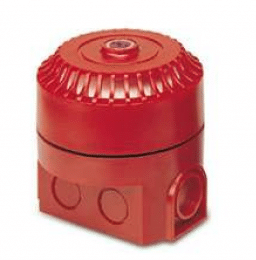 Sirén Röd Multiton EN54, Utom/inomhus Djup bas BS-AH03127-S_HIGH