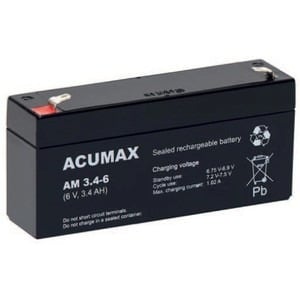 Batteri 6V 3.4 Ah