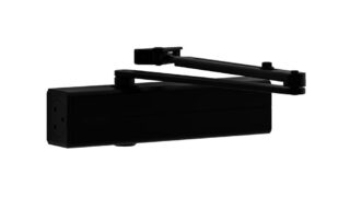 ASSA ABLOY DC300 Dörrstängare – Komplett kit – EN 3-6 – Standardarm L190 – Svart