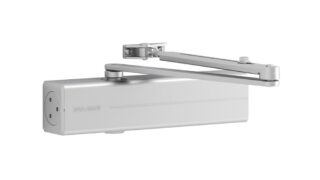 ASSA ABLOY DC300 Dörrstängare – Komplett kit – EN 3-6 – Uppställningsarm – Silver