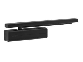 ASSA ABLOY DC700 Dörrstängare – Komplett kit – EN 3-6 – Glidskena G195 – Svart