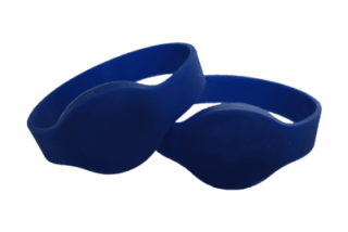 RFID Armband Mifare 1K - Large, Blå, 74mm