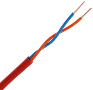 ELQYB 2X1,0 RÖD B100