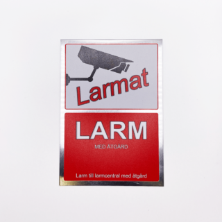 Larmdekal Aluminium Självhäftande Medel (A6) 105x148.5mm