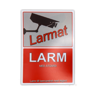 Larmdekal Dubbelsidig Självhäftande (A8) - 52x74mm