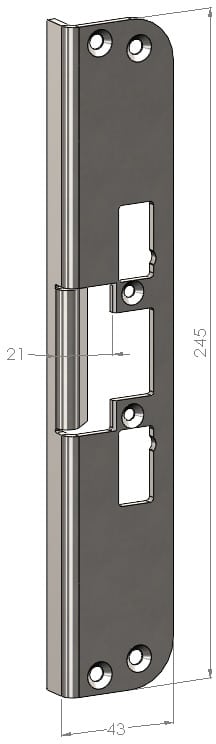 Safetron Monteringsstolpe SA30T-21