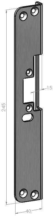 Safetron Monteringsstolpe SA603V-15