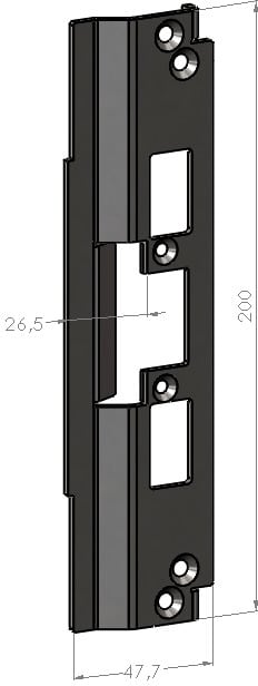 Safetron Monteringsstolpe SA66