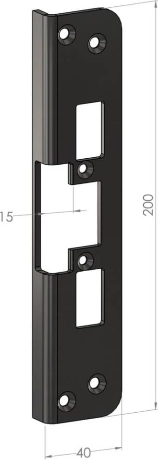 Safetron Monteringsstolpe SA87B-15